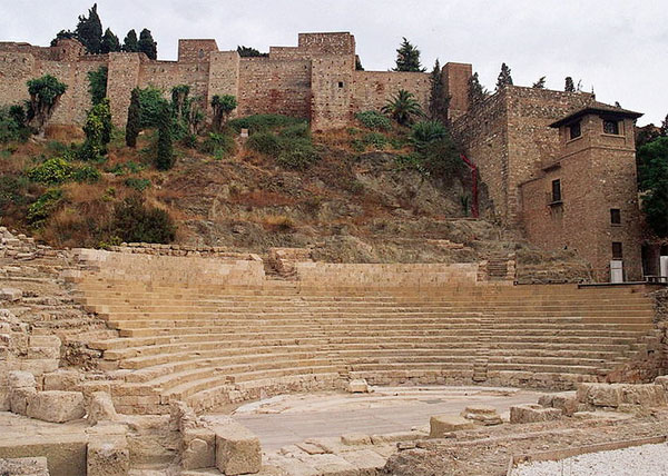 Alcazaba Theater in Malaga