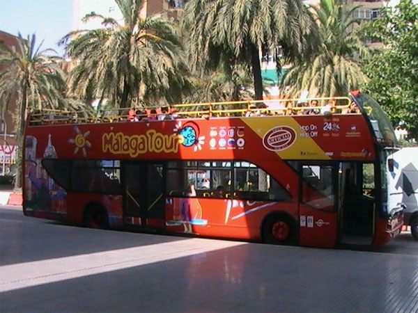 Malagatour-Bus-Stadtrundfahrt in Malaga